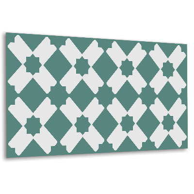 Bathroom wall panel Geometric pattern