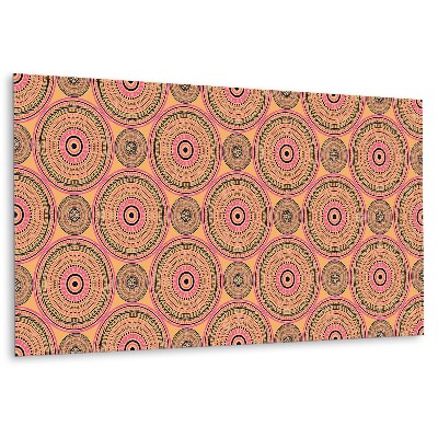 Panel wall covering Arabic ethnic pattern