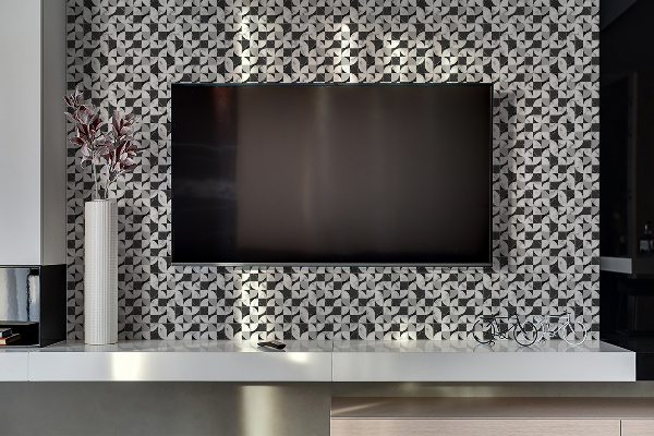 Decorative wall panel Geometric mosaic