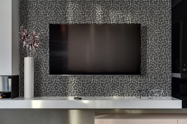 Decorative wall panel Geometric abstraction
