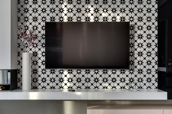 Wall paneling Stars Geometry