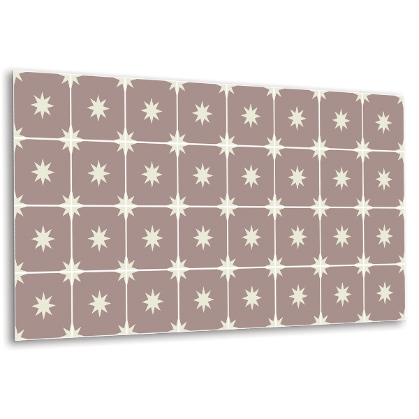 Wall panel Squares and stars