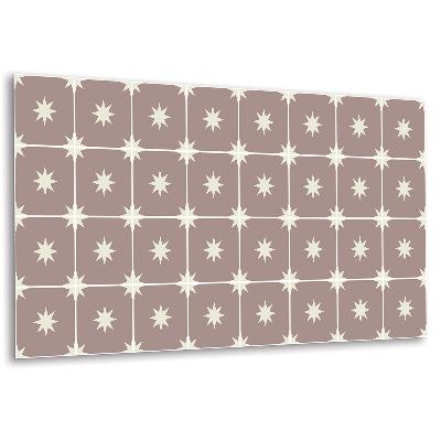 Wall panel Squares and stars
