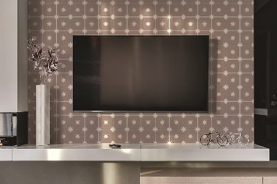 Wall panel Squares and stars