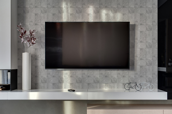 Wall paneling Concrete patchwork