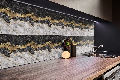 Wall paneling Marble beach