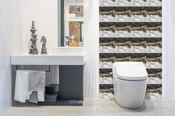 Wall paneling Marble beach