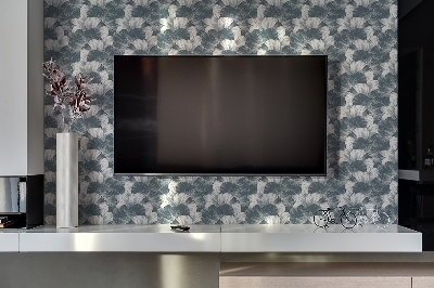 Bathroom wall panel Flowers for the TV