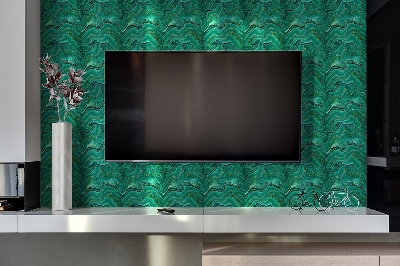 Wall paneling Malachite texture