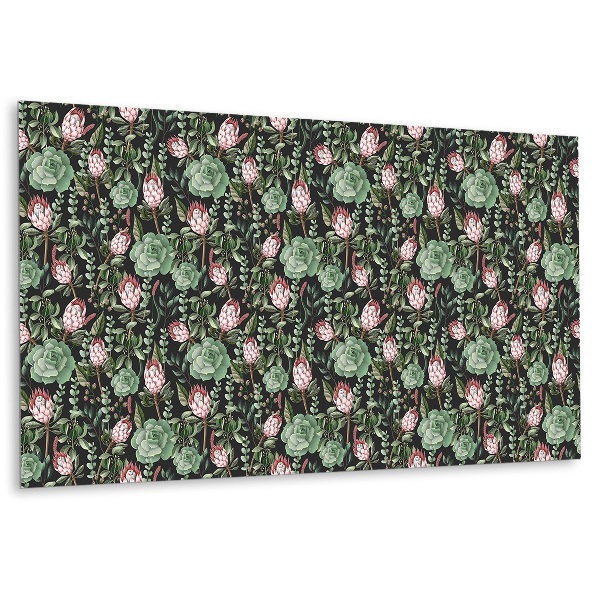 Wall paneling Succulents