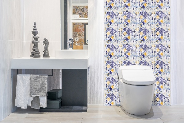 Bathroom wall panel Vintage azulejos