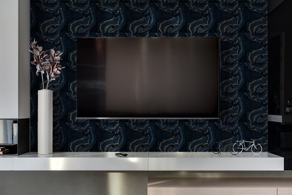 Panel wall covering Dark stylish pattern