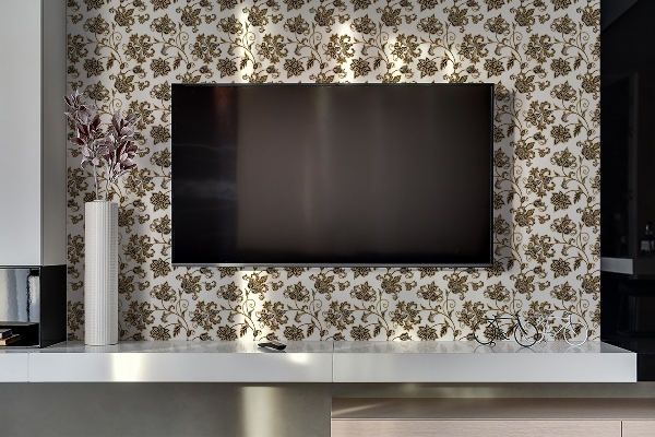 Bathroom wall panel Floral ornament