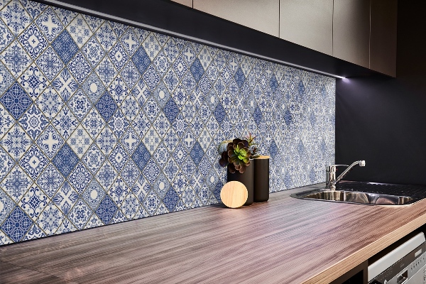 TV wall panel Portuguese pattern