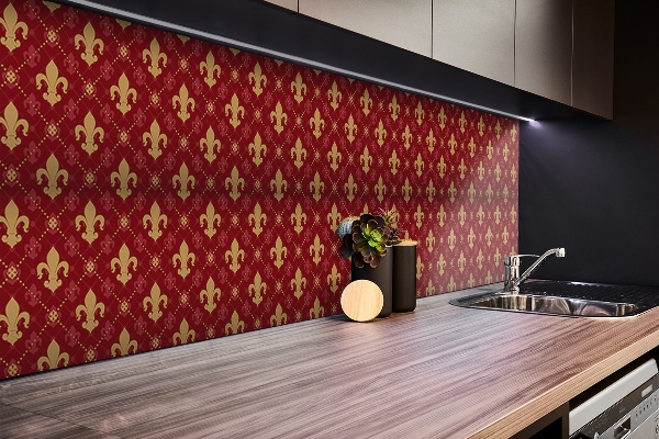 Decorative wall panel Royal lilies