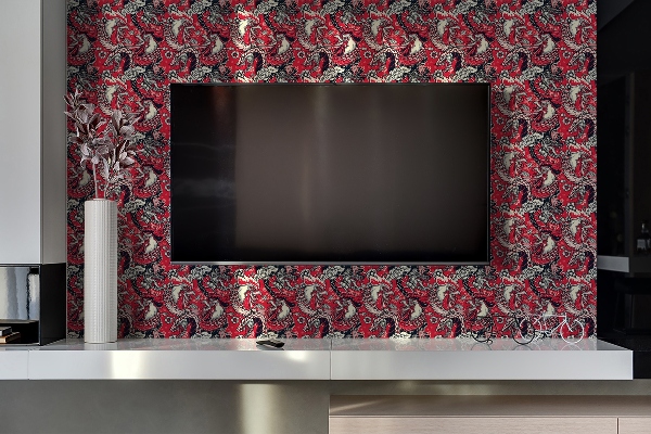 Bathroom wall panel Snake and rooster