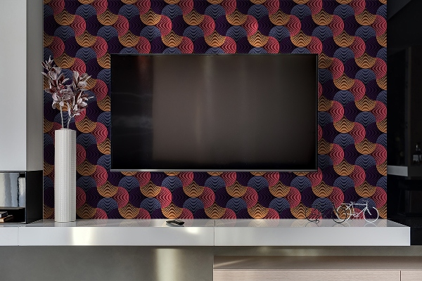 Wall panel Retro pattern