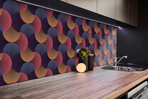 Wall panel Retro pattern