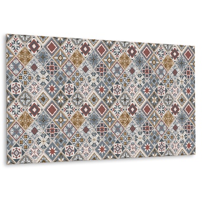 Panel wall covering Turkish patchwork