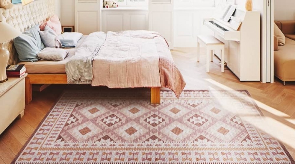 Moroccan clover rug