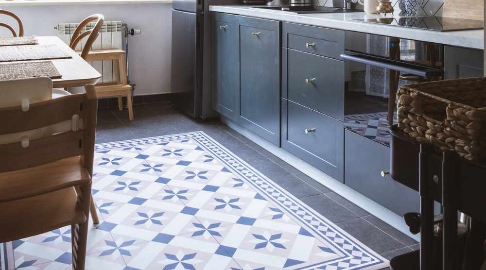 what to cover old tiles with